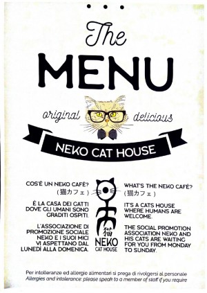 menu Neko